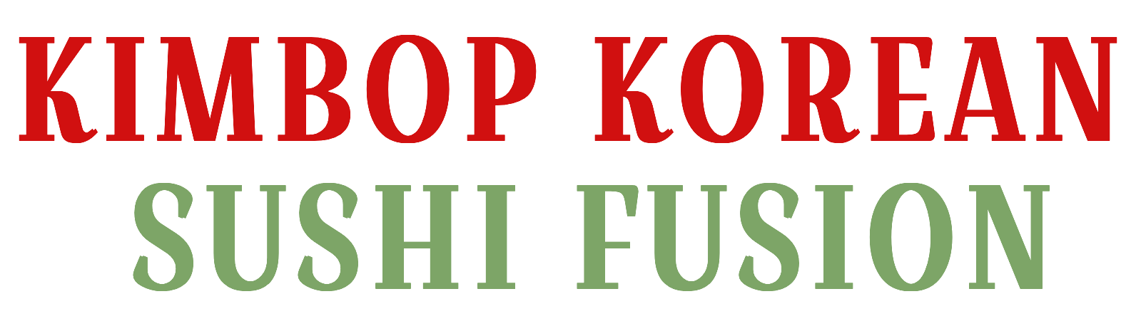 Kimbop Korean Sushi Fusion